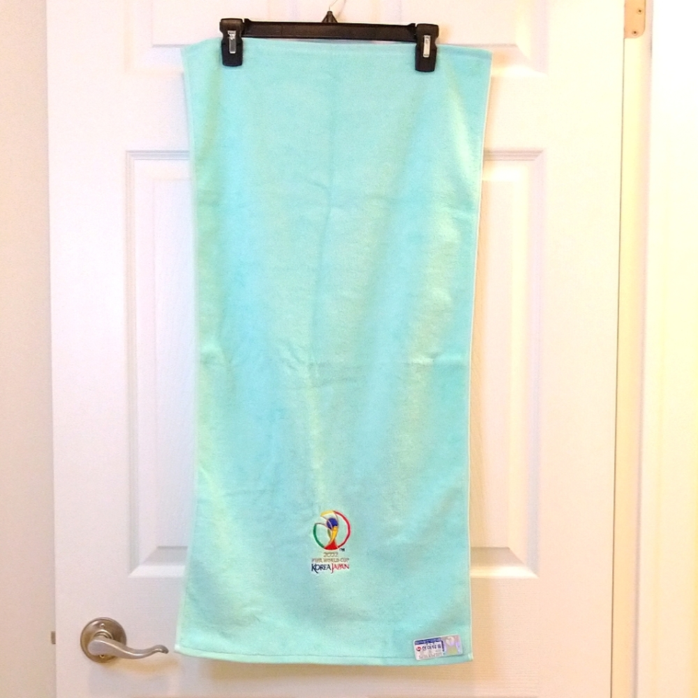 Auth 2002 FIFA Korea Japan towel - NWOT